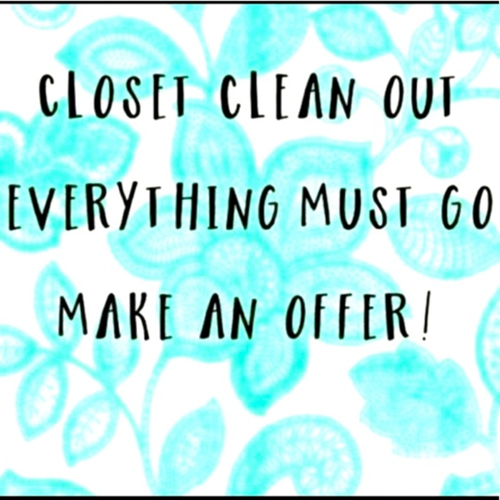 Help me clean my closet out asap!!